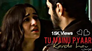 Tu Mainu Pyar Karda Hai |Murtasim X Meerab | Tere bin (VM Song) Meerasim #terebin #meerasim #song