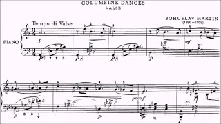 LCM Piano 2021-2024 Grade 6 List B5 Martinu Columbine Dances Puppets Book 1 No.1 H.137 Sheet Music