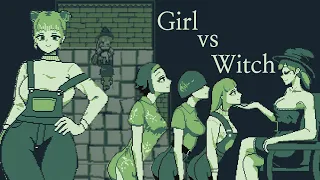 CETTE FEMME NOUS RENDS DUR !! -Girl Vs Witch- [Mini-Jeu]