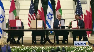 White House Abraham Accords Signing Ceremony