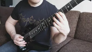 Death - Empty Words (guitar cover incl. solo)