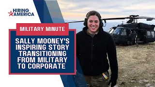 Wells Fargo Military Minute ft. Sally Mooney | Corporate Fellowship Program