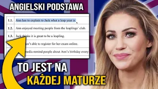 Matura z angielskiego - POWTÓRKA! Omówienie arkusza z 2019 📝 MATURA PODSTAWOWA | Aleksandra Bacańska