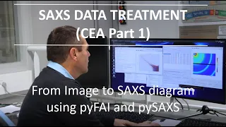 SAXS data treatment (Part 1) at CEA- Paris-Saclay