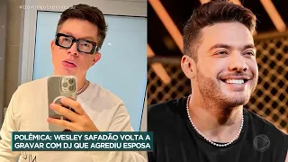 Wesley Safadão se envolve em polêmica depois de fazer nova parceria com DJ Ivis.