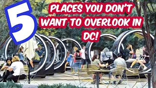(5) Places You DON'T Want to Overlook In Washington DC! FREE Tourist Attractions!