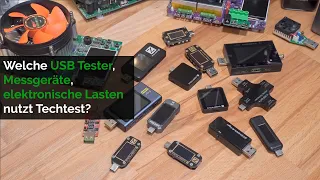 Welche Messgeräte verwendet Techtest? USB C Tester und Trigger