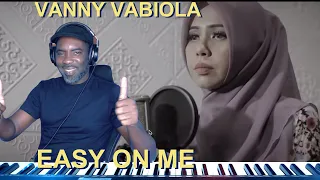VANNY VABIOLA - EASY ON ME ( Adele Cover) | REACTION