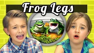 KIDS vs. FOOD #9 - FROG LEGS