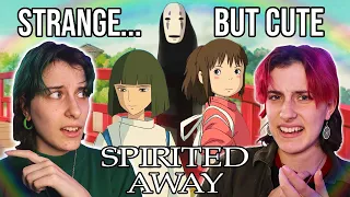 CREEPILY HEARTWARMING?! SPIRITED AWAY Full Movie REACTION / First time EVER watching!