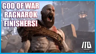 God Of War Ragnarok Finishers!