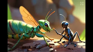 The Ant and the Grasshopper Bedtime Stories for Kids #cartoonvideo #learning #kids