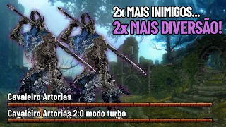 Dark souls, mas todos os inimigos estão DUPLICADOS