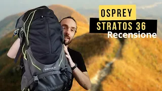 Osprey Stratos 36 Classic - Zaino top per escursioni e backpacking