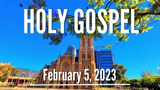 February 5, 2023 Readings and Holy Gospel 📚