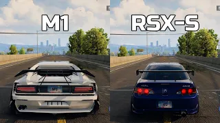 NFS Unbound: BMW M1 vs Acura RSX-S - WHICH IS FASTEST (Drag Race)