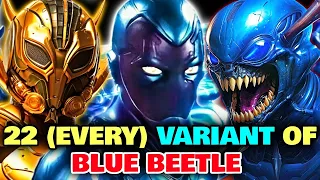 26 (Every) Symbiotic Variants Of Blue Beetle Who Can Destroy Entire Planets On Their Own - Explored