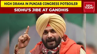 'Top Brass Want A Weak CM, CM Who Can Dance To Their Tunes': Navjot Sidhu's Jibe At Gandhis