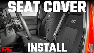 2014-2018 Chevrolet GMC 1500 Seat Cover Installation