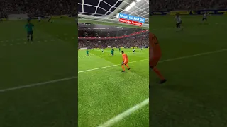 Tricked GK with Messi and Goal | eFootBall #efootball2023 #fifamobile #fifaworldcup #fifa23 #fifa