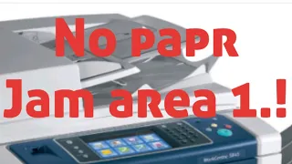 xerox 5855 paper jam area 1| Xerox 5755,5855 area 1|Xerox paper jam area 1