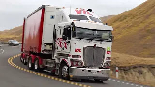 Jake Brake Central | The Mighty Welds Pass Hill | NZ Trucks And Trailers