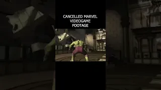 Cancelled Marvel videogame footage