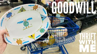 HIDING On The BOTTOM SHELF | GOODWILL Thrift With Me | Resellimg