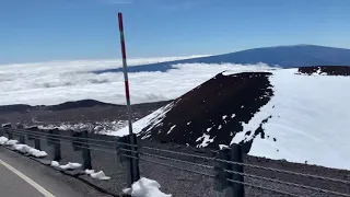 Star Wars views Mauna Kea Observatory. Футуристические виды на обсерватории с вершины вулкана Гавайи