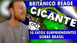 GRINGO BRITÂNICO REAGE 🇬🇧 | 10 FATOS SURPREENDENTES SOBRE BRASIL 🇧🇷