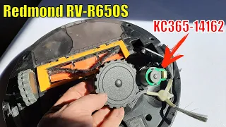 EVEN A CHILD CAN FIX IT! Repair of the robot vacuum cleaner REDMOND RV-R650S. Replacing the motor
