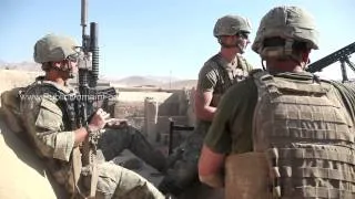 Operation Eastern Endeavor - Firefight Counter Insurgency Sangin, Afghanistan archival footage
