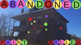 Urbex: Large ABANDONED Paintballed HOUSE