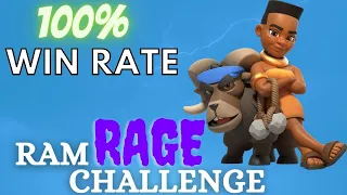 Ram Rage Challenge Best Deck (100% Win Rate, No Cuts, No Editing) - Clash Royale 2021