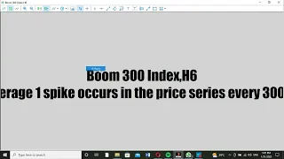 BOOM300 synthetic indices live trade execution analysis.