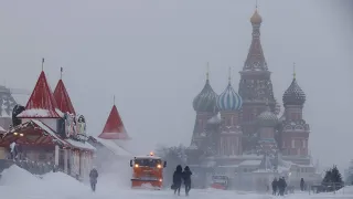 Russia sees record breaking snowfall