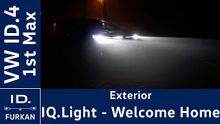 IQ.Lights Welcome Home & Leaving Home | VW ID.4 1st Max