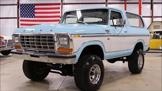 1979 Ford Bronco Blue whtie