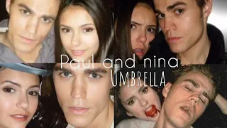 Umbrella | Nina Dobrev and Paul Wesley