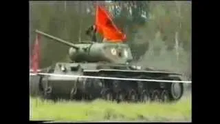 Редкое видео. Танк КВ-1С (КВ-85Г)/ KV-1S(KV-85G)