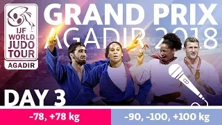 Judo Grand-Prix Agadir 2018: Day 3