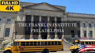 The Franklin Institute. Disney exhibition. Planetarium  (4K walking tour)