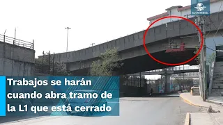 Cerrarán Línea 9 del Metro en tramo elevado en Pantitlán para renivelarla