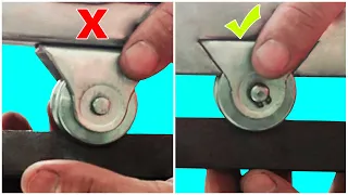 Not All Welders Know How To İnstall İron Fence Wheels - How to İnstall Wheels For Sliding Doors ,diy