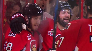 Senators storm back with two quick goals to take lead in 2nd period