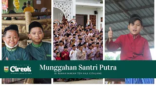 Munggahan Santri Putra di Rumah Makan Teh Haji Citalang