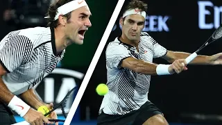 The Day Roger Federer's Backhand Was Unstoppable (60FPS)