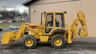 6296 - JCB 210S Loader Backhoe