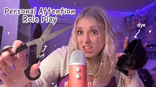 ASMR Mother Maddie Does a Fast and Aggressive Haircut on You Role Play ✨✂️ Personal Attention 🩷