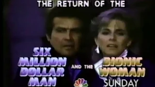 The Return Of The Six Million Dollar Man And The Bionic Woman Promo